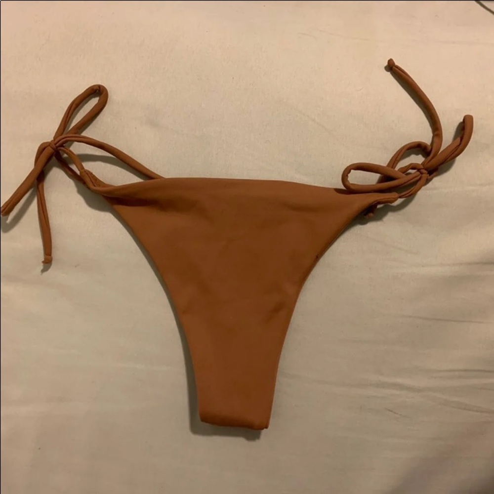Brown Thong Bottoms